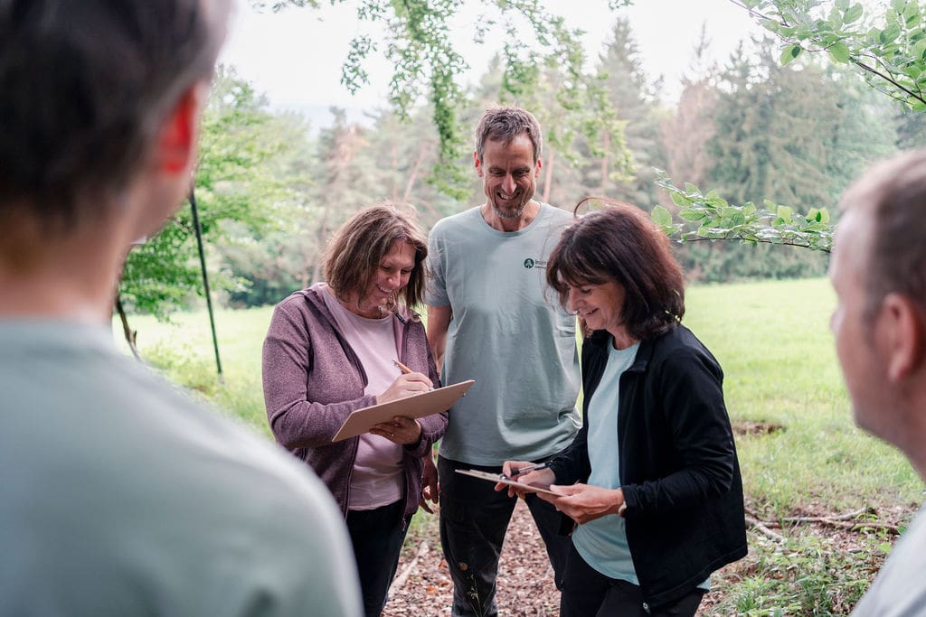 Transfer beim Team Inspiration Trail